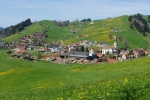 Dorf Gonten im Sommer